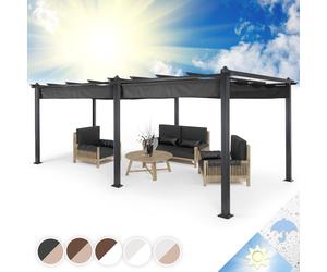 Blumfeldt Pantheon 3x6m Pergola Noire