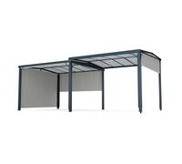 Blumfeldt Pantheon Cortina Solid Sky Expand Pavillon de jardin 3x6