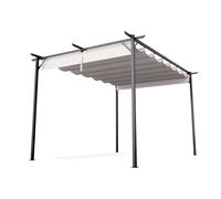 Blumfeldt Pantheon Robust Pergola 3x4 m résistante aux intempéries acier thermolaqué