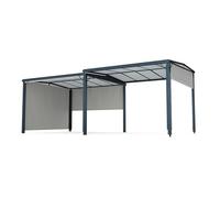 Blumfeldt Pantheon Cortina Solid Sky Expand Pavillon de jardin 3x6