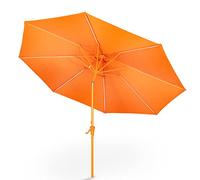 Parasol Blumfeldt Calais LED cadre aluminium toile polyester UV 50