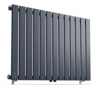 Ontario 100 x 60 Radiateur 1/2" raccordement latéral et central installation murale 681 watts