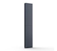 Blumfeldt Radiateur Eau Chaude Design, Radiateur Vertical Eau Chaude pour Chauffage Maison, Chauffage Mural 1435W pour Salle de Bains, Seche Serviette Mural