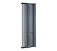 blumfeldt Radiateur Eau Chaude Design, Radiateur Vertical Eau Chaude pour Chauffage Maison, Faible Conso d'Energie, Silencieux, Chauffage Mural 1425kw pour Salle de Bains, Seche Serviette Eau Chaude
