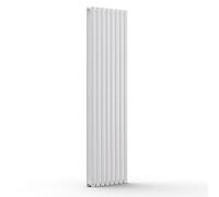 blumfeldt Radiateur Eau Chaude Design, Radiateur Vertical Eau Chaude pour Chauffage Maison, Faible Conso d'Energie, Silencieux, Chauffage Mural 1472W pour Salle de Bains, Seche Serviette Eau Chaude