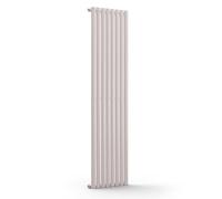 blumfeldt Radiateur Eau Chaude Design, Radiateur Vertical Eau Chaude pour Chauffage Maison, Faible Conso d'Energie, Silencieux, Chauffage Mural 728W pour Salle de Bains, Seche Serviette Eau Chaude