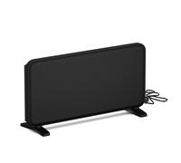 blumfeldt radiateur Infrarouge 2000 W - Mural/sur Pied, graphène, appli & Commande Tactile, Thermostat, IP24, Protection surchauffe/Renversement, pour pièces jusqu'à 20 m², Noir