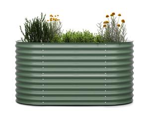 Blumfeldt Rondabox 160x80x80 cm Carré potager Vert