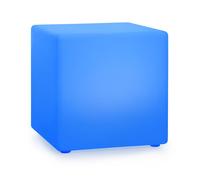 Shinecube XL Cube lumineux - Eclairage LED de jardin 16 couleurs & 4 modes - Blanc