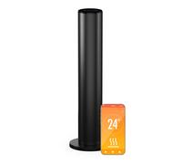 Blumfeldt SmartFlow Smart 700W 7-14m² Chauffage Infrarouge sur Pied Noir