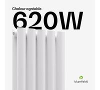 Blumfeldt Tallheo Radiateur 120 x 30 620 W