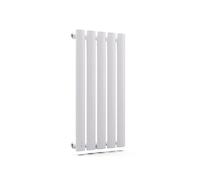 Blumfeldt Tallheo Radiateur eau chaude 60 x 30cm 230 W Facile à installer Montage mural Chauffage Blanc