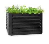 Blumfeldt Terrabox 100x100x60 cm Carré potager Anthracite