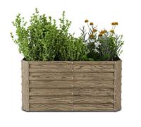 Blumfeldt Terrabox 120x60x60 cm Carré potager Effet bois