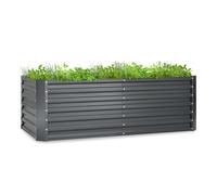 Blumfeldt Terrabox 180x90x60 cm Carré potager Anthracite
