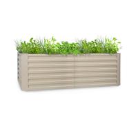 Blumfeldt Terrabox 200x100x60 cm Carré potager Crème