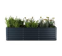 Blumfeldt Terrabox 240x100x60 cm Carré potager Anthracite