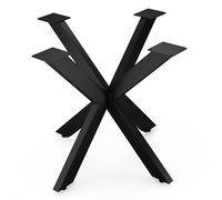 Blumfeldt UrbanFodge TRIPLE X Pieds de table | 85 x 71 x 85 cm