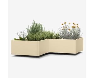 blumfeldt Versagrow potager surélevé avec huit éléments modulaires pour une forme et une hauteur de travail personnalisées en 1 mm