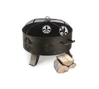 Blumfeldt Versailles Braséro jardin chauffage exterieur barbecue Ø 60 cm acier -
