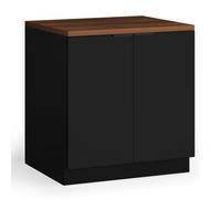 WoodVista Elément bas pour évier | Robuste | Charnières Soft-Close | poignée en aluminium