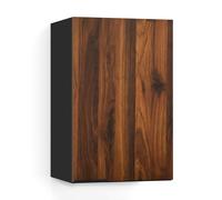 Blumfeldt WoodVista meuble haut | Soft-close | Poignées en aluminium