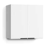 Blumfeldt WoodVista meuble haut | Soft-close | Poignées en aluminium