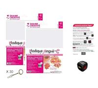 Blumie Shop Lot 14 Feuilles De Plastique Dingue + 30 Porte Clefs + Mini Jeu Comment Tu Vas Fermer Taggle