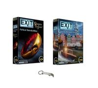 Blumie Shop Lot 2 Jeux Exit Version Française : Périls en Terre du Milieu + Course Poursuite A Amsterdam + 1 Décapsuleur