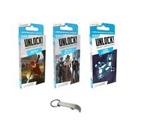 Blumie Shop Lot 3 Unlock Short Adventures, Version en Française Red Mask + Meurtre à Birmingham + Le Chat De M. Schrödinger + 1 Décapsuleur