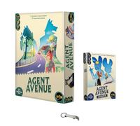 Blumie Shop Lot Agent Avenue + Extension Division M en Français + 1 Décapsuleur pour 2 Joueurs à partir de 8 Ans