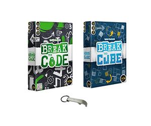 Blumie Shop Lot en Français : Break The Code + Break The Cube + 1 Décapsuleur