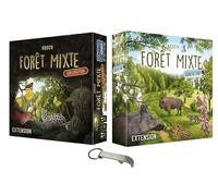 Blumie Shop Lot Extensions Forêt Mixte Version Française : Exploration + Lisière + 1 Décapsuleur - Jeu de Cartes et Stratégie - 1 à 5 Joueurs - À partir de 10 Ans
