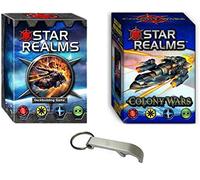 Blumie Shop Lot Star Realms Version Française : Jeu de Base + Colony Wars + 1 Décapsuleur