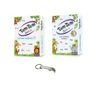 Blumie Shop Lot Tam Tam Syllabes Simples + Les Mots Outils CP Version Française + 1 Décaps