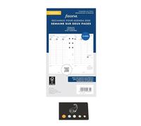 Blumie Shop Recharge Civile 2026 Verticale Personal Français 1 Semaine Sur 2 Pages Compatible Avec Filofax + 1 Index Adhésif Blumie (Personal) 68431