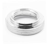 BLUMKRAFT Adaptateur métal Compatible avec AGA/Stelrad/Thermopanel M20 x1.5 (Prototype) vers M30 x 1.5 - Compatible Thermostat M30x1.5 mâle (Type Tado, AVM, Homematic, Fritz)