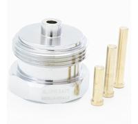 BLUMKRAFT Adaptateur métal pour radiateurs MEGES M27 x1.0 Prototype vers M30 x 1.5 pour Thermostat/tête thermostatique M30x1.5 mâle