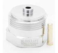 BLUMKRAFT Adaptateur métal pour radiateurs TA M28 x1.5 vers M30 x 1.5 pour Thermostat/tête thermostatique M30x1.5 mâle (M28 LONGWIDE)