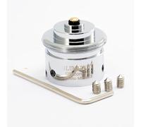 BLUMKRAFT Adaptateur métal radiateur Giacomini 22.6mm vers tête thermostatique M30x1.5 mâle: adapte Votre vanne de radiateur pour convenir aux thermostats Modernes et Smart en M30.