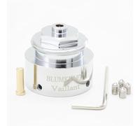 BLUMKRAFT Adaptateur Radiateur Compatible Vaillant 30mm vers M30 x 1.5 pour Thermostat/tête thermostatique M30x1.5 mâle