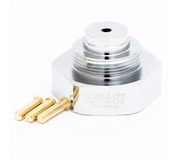 BLUMKRAFT Adaptateur Radiateurs Raccord M38x1.5 Style MEGES vers M30 x 1.5 pour Thermostat/tête thermostatique M30x1.5 mâle