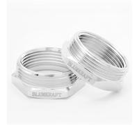 BLUMKRAFT Lot de 2 Adaptateurs métal Compatible avec Pintossi/Pintossi+c (Prototype) radiateur vers M26x1.5 pour Thermostat/tête thermostatique M30x1.5 mâle