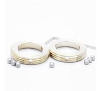 BLUMKRAFT Lot DE 2 Adaptateurs métal compatibles radiateur CALEFFI (Prototype) vers M30 x 1.5 - Compatible Thermostat M30x1.5 mâle (Type Tado, AVM, Homematic, Fritz)