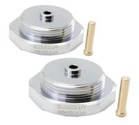 BLUMKRAFT Lot DE 2 Adaptateurs Radiateur Compatible avec M34 x1.5 SCAPI (Prototype) vers M30 x 1.5 pour Thermostat/tête thermostatique M30x1.5 mâle