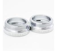 BLUMKRAFT Lot DE 2 Adaptateurs Radiateur M28 x1.5 COTERM/COTHERM (Prototype) vers M30 x 1.5 pour Thermostat/tête thermostatique M30x1.5 mâle