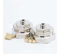 BLUMKRAFT Lot de 2 Adaptateurs Radiateurs Compatibles avec COMAP/SAR / M28 x1.5 Femelle vers Thermostat/tête thermostatique M30x1.5 mâle M28-M30 M28F-M30M