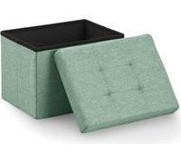 Blumtal banquette avec espace de rangement - banquette coffre avec espace de rangement 41x31x31 cm - siège coffre avec espace de rangement clair