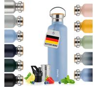 Blumtal bouteille thermos 500ml - bouteille d'eau à double paroi en acier inoxydable 500ml - bouteille isolante 500ml sans BPA bleu clair