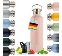 Blumtal bouteille thermos 750ml - bouteille d'eau à double paroi en acier inoxydable 750ml - bouteille isolante 750ml sans BPA rose